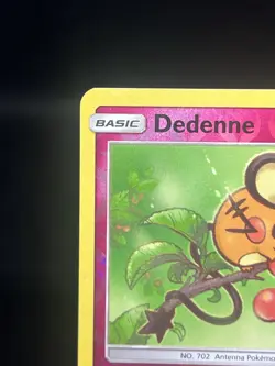 Pokemon TCG Dedenne 145/236 Unified Minds Reverse Holo LP - Image 2