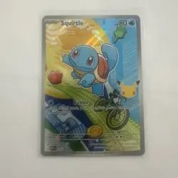 Pokemon TCG Squirtle First Partner Illustration Promo - Image 1