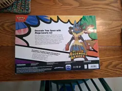Pokemon TCG - Ascended Heroes - Mega Lucario Premium Poster Collection (SEALED) - Image 2