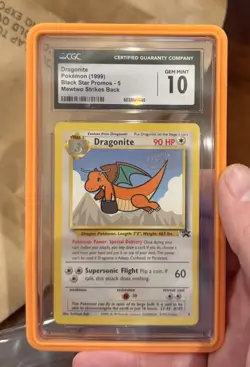 Pokemon Dragonite Wotc Promo 05/53 Movie Promo CGC 10 GEM MINT 1999 - Image 1