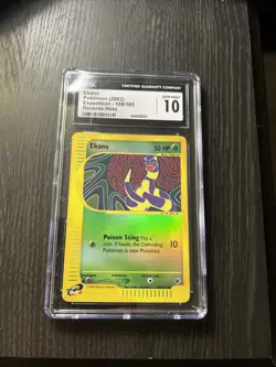 Pokemon Ekans Expedition Reverse Holo #108 Cgc 10 Gem Mint - Image 1