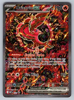 Oricorio ex 024 Holo P Mega Evolution Promo Pokemon NM - Image 1