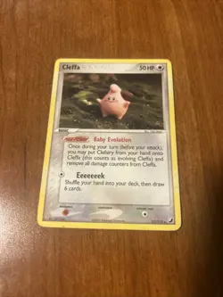 Cleffa 21/115 Pokemon Unseen Forces Rare LP - Image 1