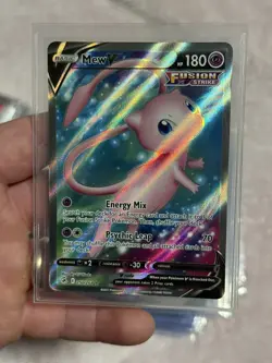Pokemon TCG Mew V (Full Art) 250/264 Holofoil SWSH08: Fusion Strike Ultra Rare🌟 - Image 2