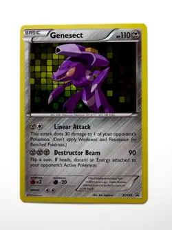 Pokemon TCG Genesect XY196 XY Black Star Promo Holo Near Mint - Image 1