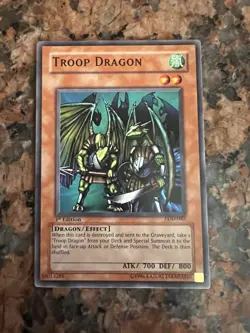 Yu-Gi-Oh! TCG Troop Dragon Legacy of Darkness LOD-042 1st Edition Common - Image 1