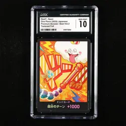 CGC 10 GEM MINT 2025 One Piece JPN Nami Don!! - Image 1