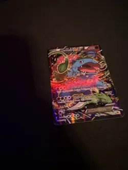 Pokemon Venusaur EX XY Black Star Promos Holo Card XY123 - Heavy Play Dmg** - Image 1