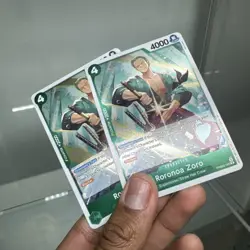 One Piece CCG Roronoa Zoro PRB02-006 Premium Booster Vol. 2 Rare Foil 4000 Power - Image 2