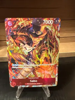Sabo OP05-007 SR | One Piece TCG: Illustration Box Vol.5 English - Foil NM - Image 3