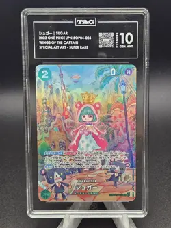 2023 One Piece Japanese OP04 Sugar SP TAG 10 - Image 1