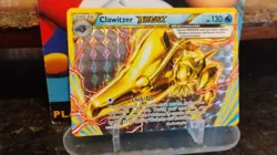 CLAWITZER XY Series Steam Siege POKEMON Holo 2016 BREAK Trading Card 35/114 - Image 1