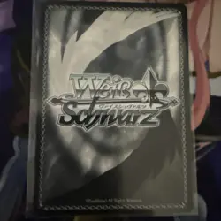 Signed Weiss Schwarz OVER LORD OVL/S62-076SP SP Evil eye FOIL NM - Image 3