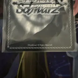 Signed Weiss Schwarz OVER LORD OVL/S62-076SP SP Evil eye FOIL NM - Image 4