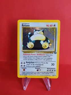 Pokemon Karte/card - Relaxo Snorlax 11/64 - Jungle Holo - Exc-Near Mint - Image 1