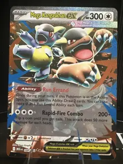 Pokemon EX Holo Card Lot (6) – DRI – Mega Kangaskhan, Tyranitar, Hydrapple - Image 1