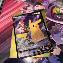 Pikachu V TG16/TG30 SWSH11: Lost Origin Trainer Gallery Ultra Rare Pokemon Card - Image 1