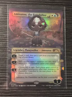 MTG Aminatou, the Fateshifter Secret Lair Drop Series LP Foil Card 1421/2166 - Image 1