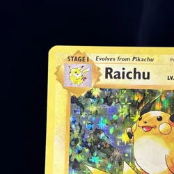Pokemon TCG Raichu Evolutions Holo Card 36/108 NM/M Condition - Image 2