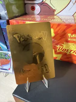 M Gengar EX HP610 Mega Evolution Gold Foil FAN ART Display Card Mint/NM - Image 2