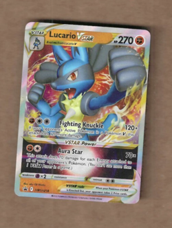 Lucario VSTAR SWSH214 SWSH: Sword & Shield Promo Cards Holo - Image 1