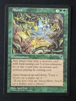 Magic the Gathering MTG Aluren Tempest NM - Image 1
