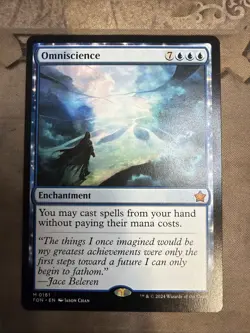 MTG Foundations Omniscience 0161 NM Mythic - Image 1