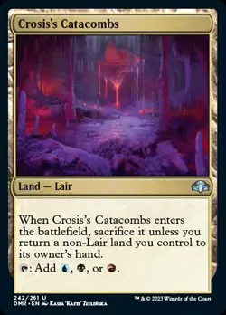 CROSIS'S CATACOMBS X4 (TWO ARE FOIL!) *DOMINARIA REMASTERED* - Image 1