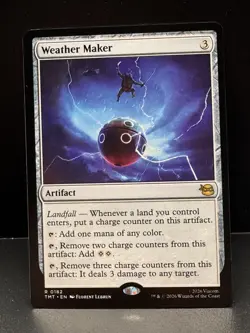MTG, WEATHER MAKER, 0182, RARE, NM, TMT, REGULAR FINISH - Image 1