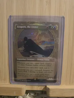 Aragorn, the Uniter (0317) (Mythic) (Showcase) Lord of the Rings M/NM - Image 1