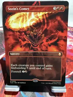 Sozin's Comet (Borderless Non-Foil) MTG: Avatar: The Last Airbender - Image 1