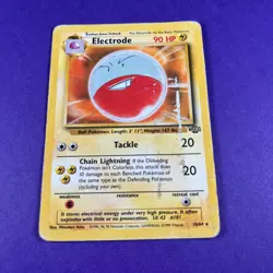 Electrode 18/64 Rare Pokemon TCG Jungle Non Holo WOTC Trading Card Pokemon TCG - Image 1
