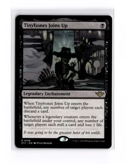 Tinybones Joins Up Outlaws of Thunder Junction NM Near Mint - Image 1