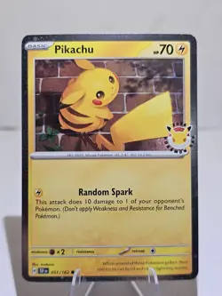Pikachu (Pokemon Day 2026) 051/162 Miscellaneous Cards & Products Holo [gls0262] - Image 1