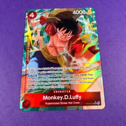 One Piece Card Game Monkey.D.Luffy OP12-015 Alt Art Legacy Of The Master TCG - Image 2