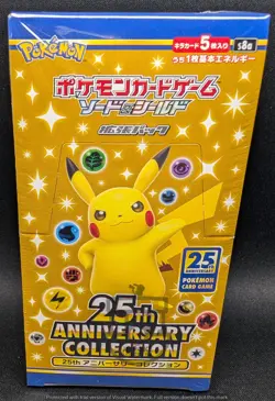 Pokemon Japanese 25th Anniversary Collection s8a Booster Box - New & Sealed - Image 1