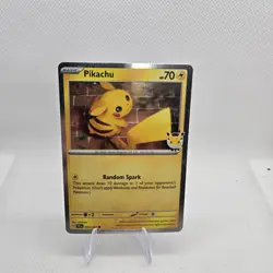 Pikachu Pokemon Day 2026 051/162 30th Anniversary Promo Pokemon TCG Breath Swirl - Image 1