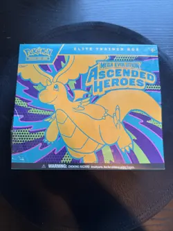 Pokemon TCG Mega Evolution ASCENDED HEROES ETB - BRAND NEW - SLIGHT Seal Tear - Image 1