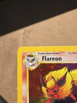 Flareon 3/64 - Jungle Unlimited 1999 - Vintage Pokemon WOTC Holo Rare LP - Image 4