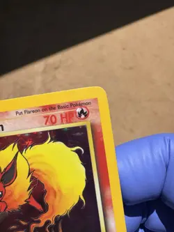 Flareon 3/64 - Jungle Unlimited 1999 - Vintage Pokemon WOTC Holo Rare LP - Image 5