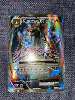 Mega Charizard EX Full Art Pokemon Evolutions 101/108 - Image 1