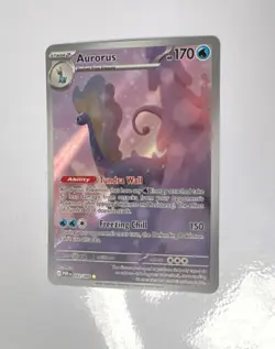 Pokemon Aurorus 092/088 POR Rare Holo Stage 2 170 HP 150 Attack English - Image 1