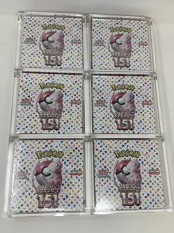151 Japanese Booster Box SV2a Scarlet Violet Pokemon TCG US Lot of6 Seald w/casz - Image 1