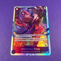 One Piece OP12-063 Vinsmoke Reiju Super Rare English Trading Card TCG - Image 2