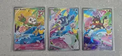 Pokemon 2026 First Partner IllustrationCollection Series 1 Promos Set 43 44 45 - Image 1