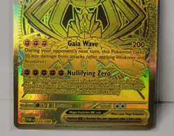 Pokemon Perfect Order Mega Zygarde EX 124/088 Gold Hyper Rare - Image 3