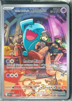 Team Rocket's Wobbuffet Promo SV: Scarlet & Violet Promo Cards 203 - NM - Image 1