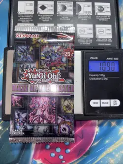 Heavy 10.90g Yu GI Oh Sealed Maze Of The Master Booster Pack - Image 1