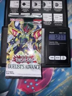 Heavy 12.77g Yu Gi Oh Sealed Duelist's Advance Booster Pack - Image 1