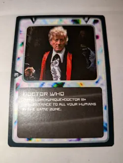 Third Doctor - Doctor Who - Collectible Card Game - CCG - MMG Ltd - Image 1